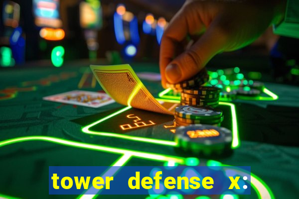 tower defense x: beta codes